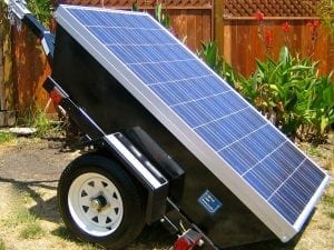 How does a Portable Solar Panel work