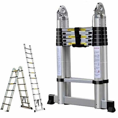 Bowoshen Aluminum Telescopic Extension Ladder