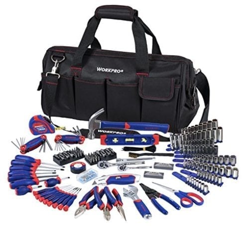 WORKPRO W009037A Home Repair Tool Kit