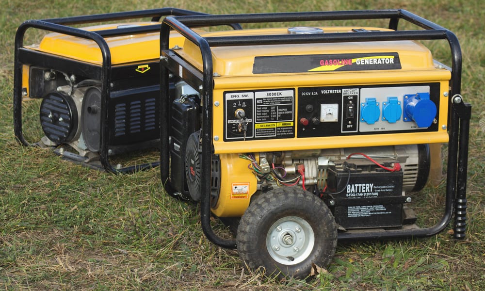 a photo of a portable generator 