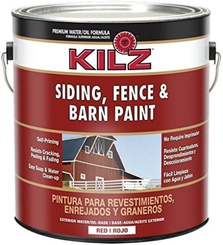 KILZ Exterior Siding, Fence and Barn Paint