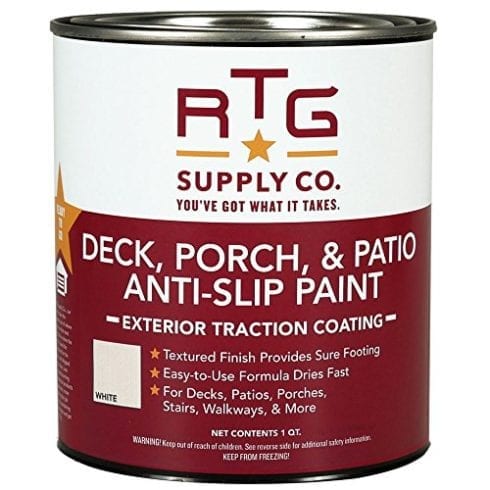 RTG Deck, Porch & Patio Anti-Slip Paint