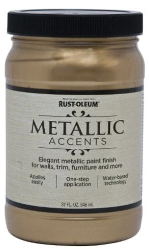 Rust-Oleum 253537 Metallic Accents Paint