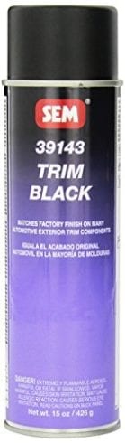 SEM 39143 Trim Black Aerosol