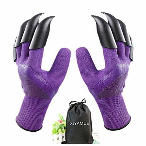 XJYAMUS Waterproof Garden Claw Gloves