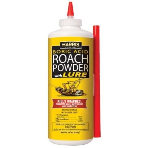 HARRIS Boric Acid Roach and Silverfish Killer Powder