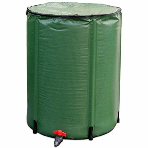 Goplus Portable Rain Barrel Water Collector