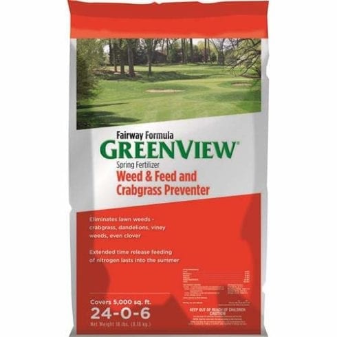 GreenView Fairway Fertilizer Weed & Feed
