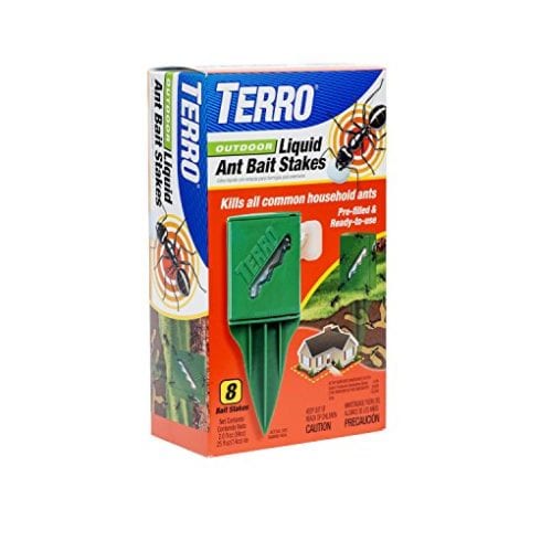 TERRO T1812 Outdoor Liquid Ant Killer Bait Stakes