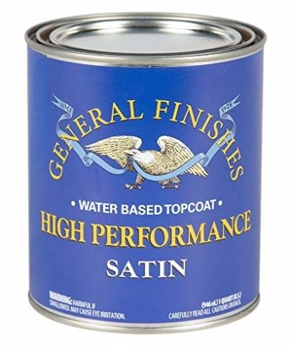 General Finishes QTHS High Performance Water Based Topcoat