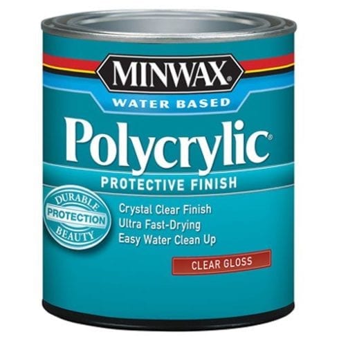 Minwax 255554444  Minwaxc Polycrylic Water Based