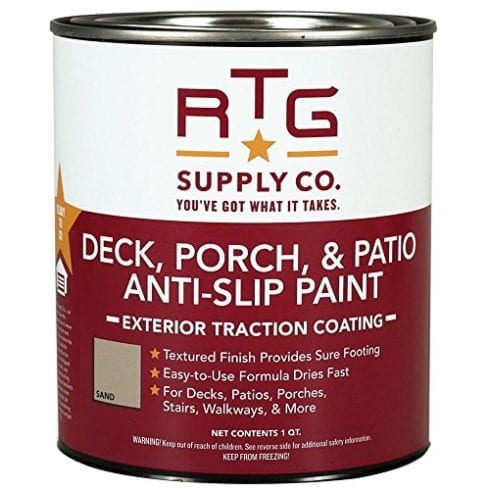 RTG Deck, Porch, Patio Anti-Slip Paint