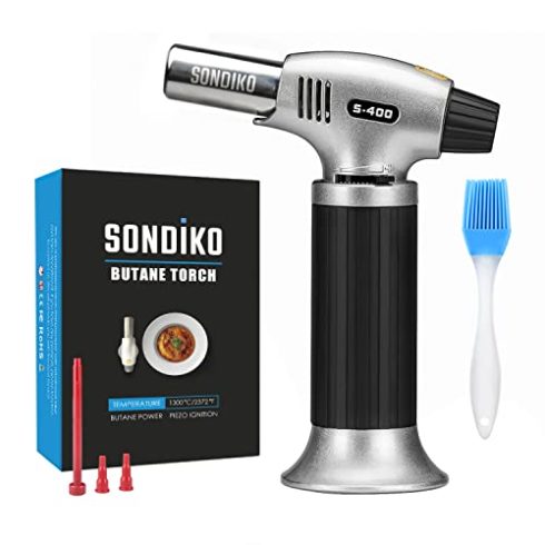Sondiko Culinary Butane Torch Lighter