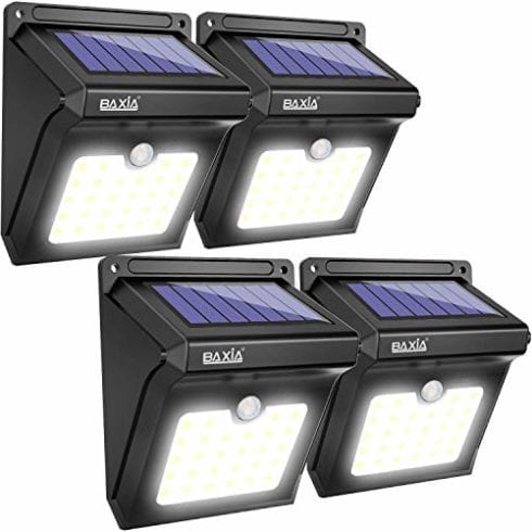 BAXIA Solar Motion Sensor Lights