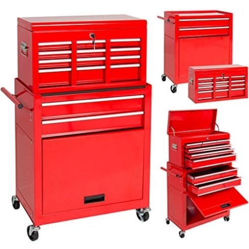 Best Choice Products Chest Rolling Tool Storage