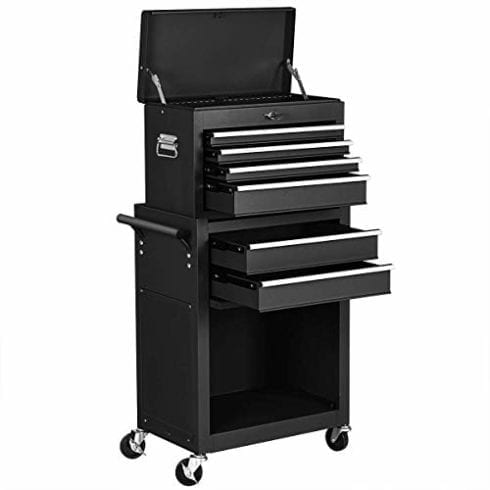 Goplus 6-Drawer Rolling Tool Chest