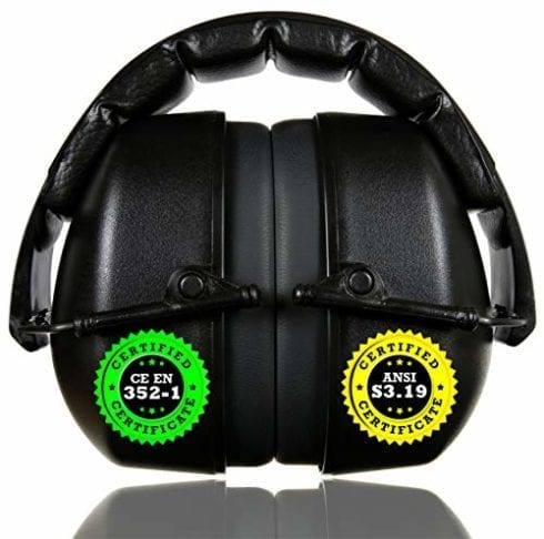 ClearArmor 141001 Hearing Protection Muffs