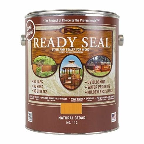 Ready Seal 112 Natural Cedar Exterior Wood Stain and Sealer