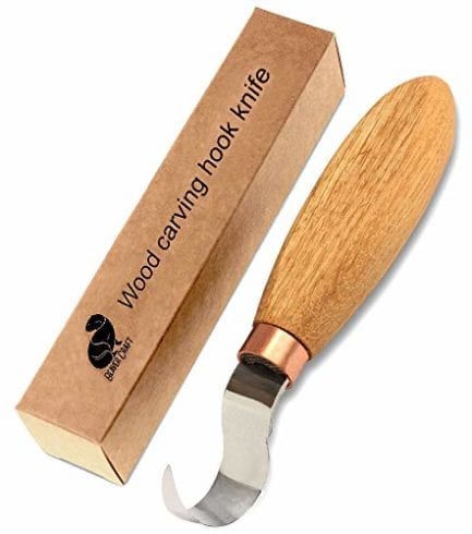BeaverCraft Wood Carving Hook Knife