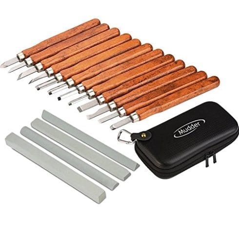 Mudder Wood Handle Carving Chisels Tools