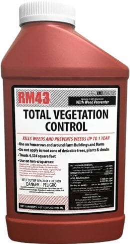 RM43 43-Percent Glyphosate Plus Weed Preventer