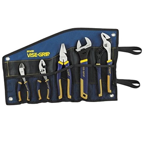 IRWIN 2078708 VISE-GRIP Pliers Set with Tool Wrap