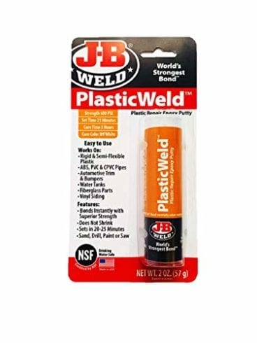 J-B Weld 8237 PlasticWeld Plastic Repair