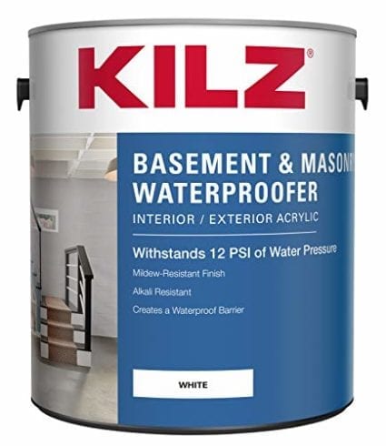 KILZ Interior/Exterior Basement and Masonry Waterproofing Paint