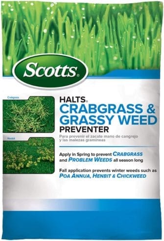 Scotts Halts Crabgrass & Grassy Weed Preventer