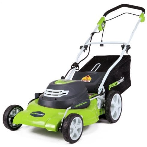 Greenworks 25022 3-in-1 Electric Corded Lawn Mower
