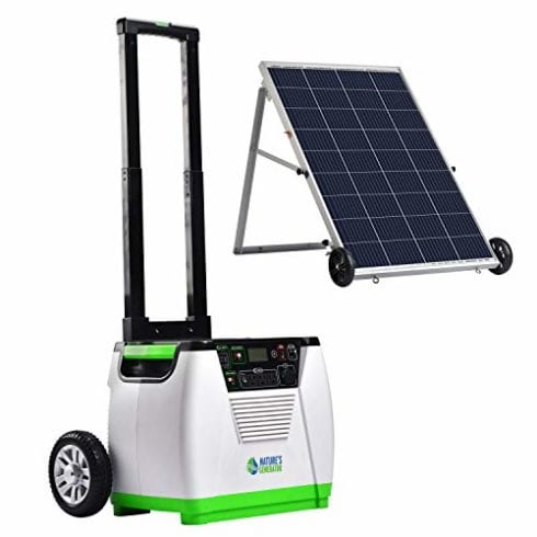 NATURE’S GENERATOR GXNGAU Solar Powered Portable Generator
