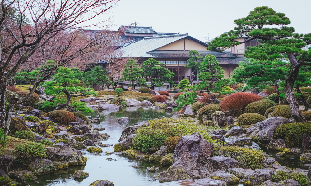 japanese style garden
