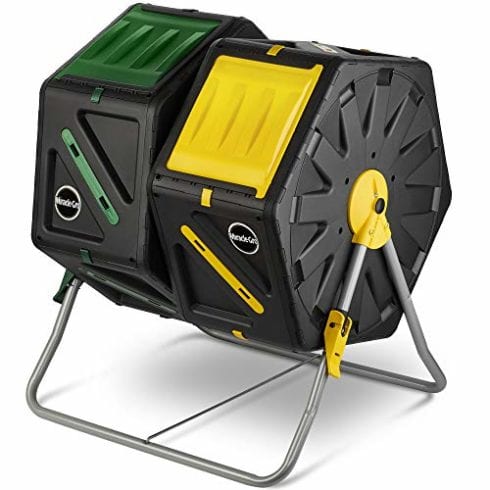 Miracle-Gro Dual Chamber Compost Tumbler