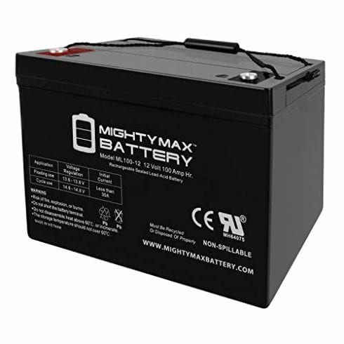 Mighty Max Battery ML100-12 12V 100AH SLA Battery