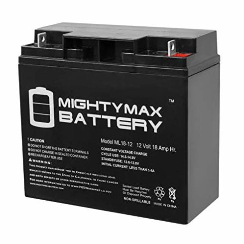 Mighty Max Battery ML18-12 18 AH SLA Battery