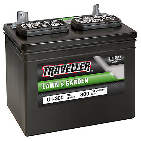 Traveller Rider Mower Battery, U1-300
