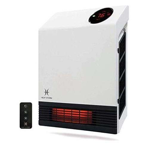 Heat Storm Deluxe HS-1000-WX Mounted Space Infrared Wall Heater