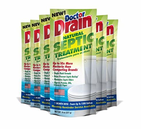 Doctor Drain Monthly Septic Tank Treatment